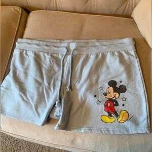 Baby Blue Disney Shorts